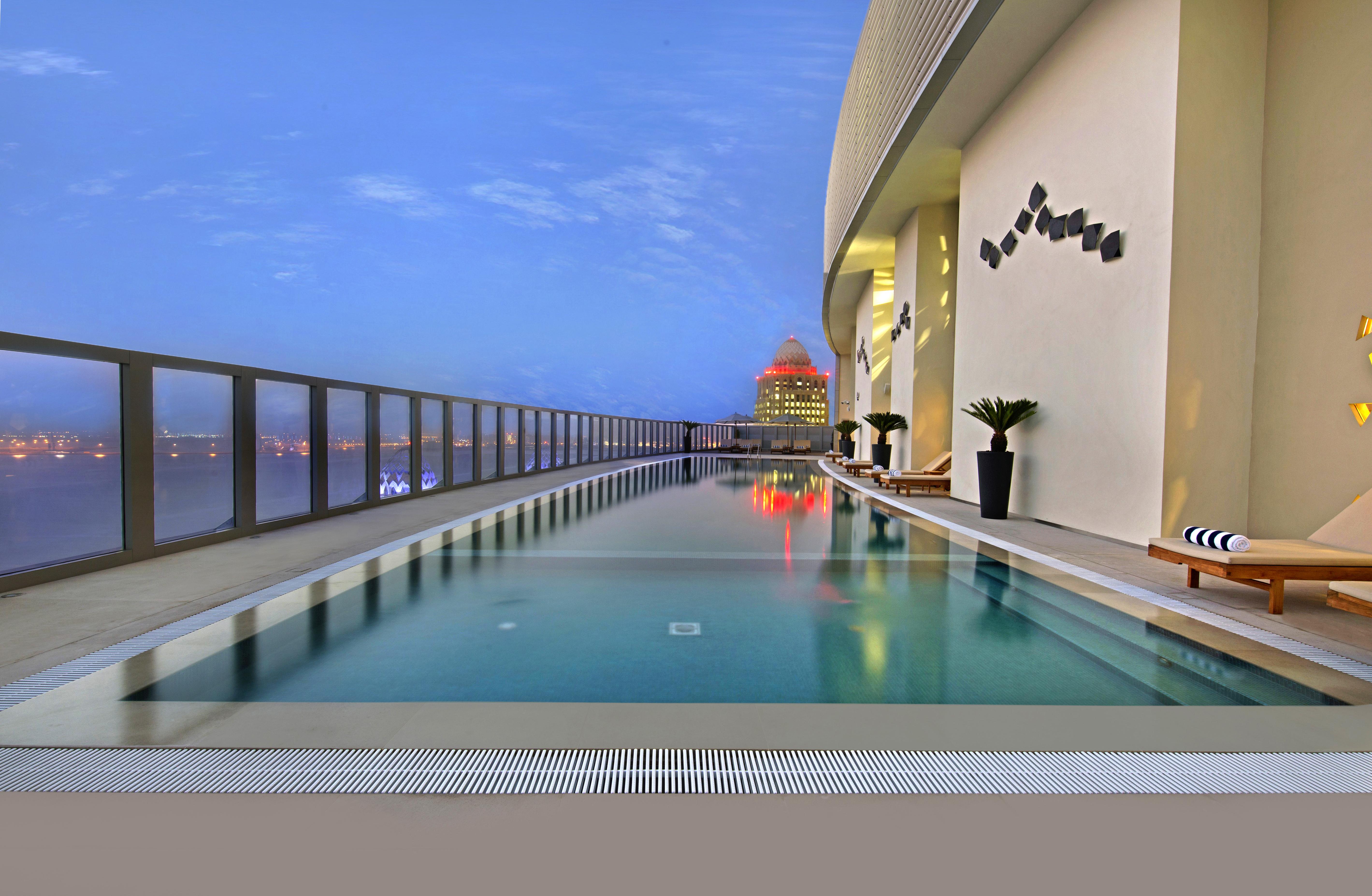 The Curve Hotel Doha Exterior foto