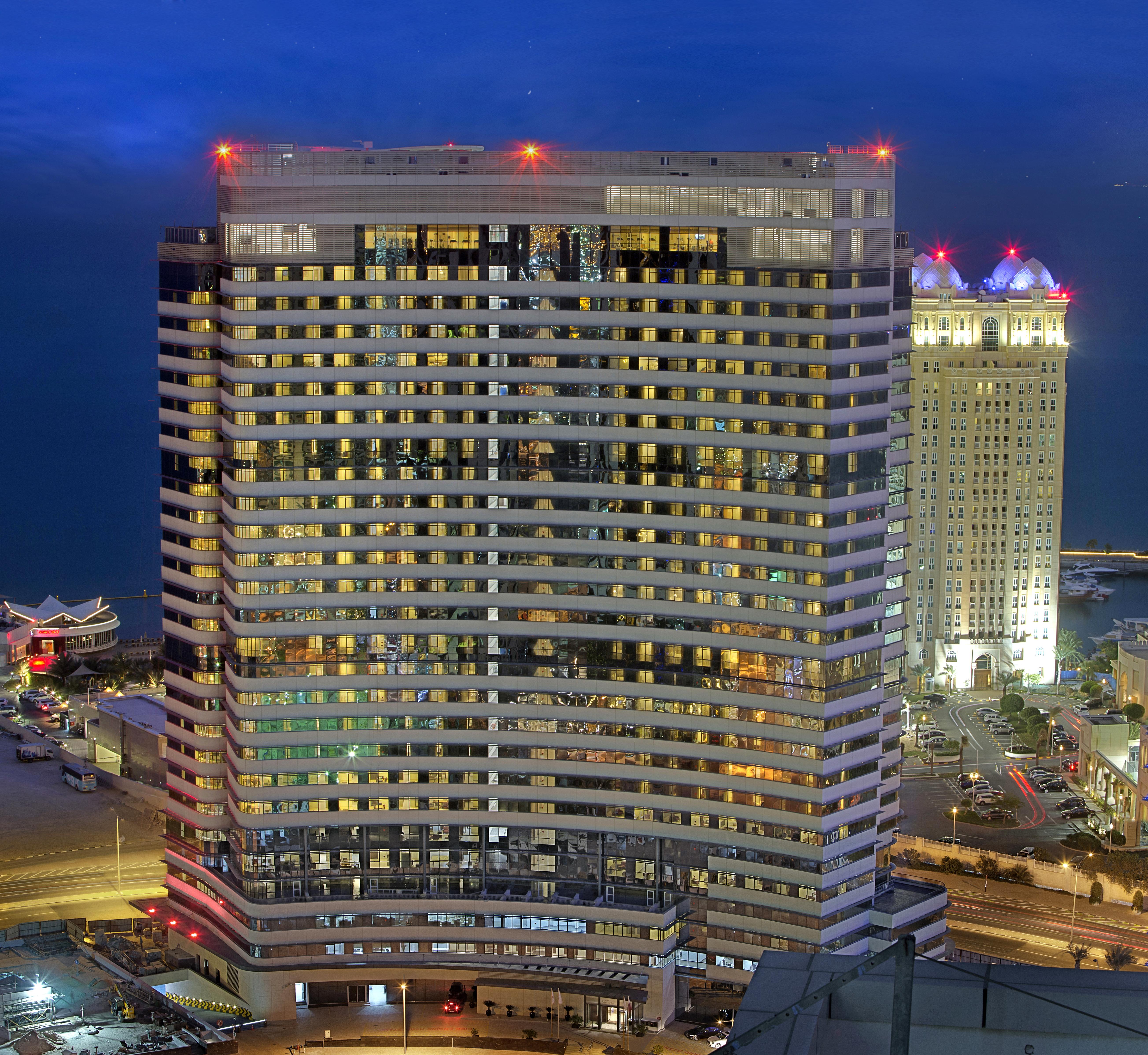 The Curve Hotel Doha Exterior foto